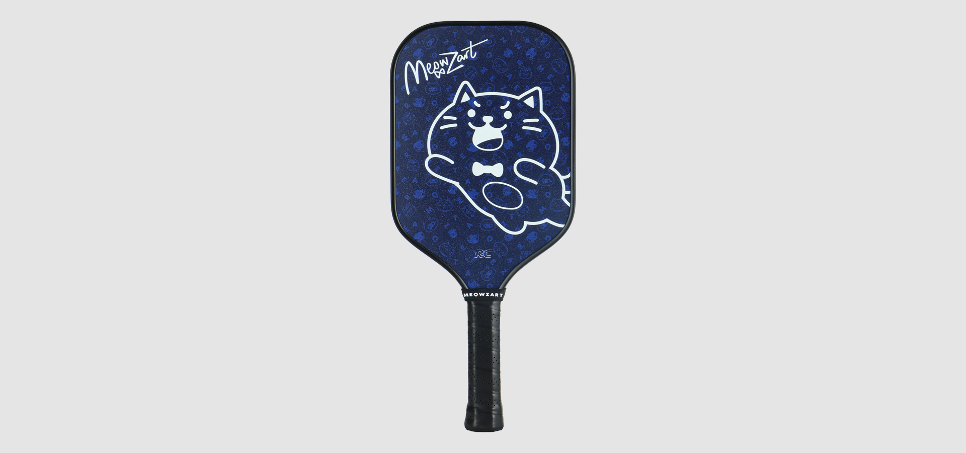 RC NOVA Fiberglass Pickleball Paddle-Meowzart Go!-Flying Meowzart
